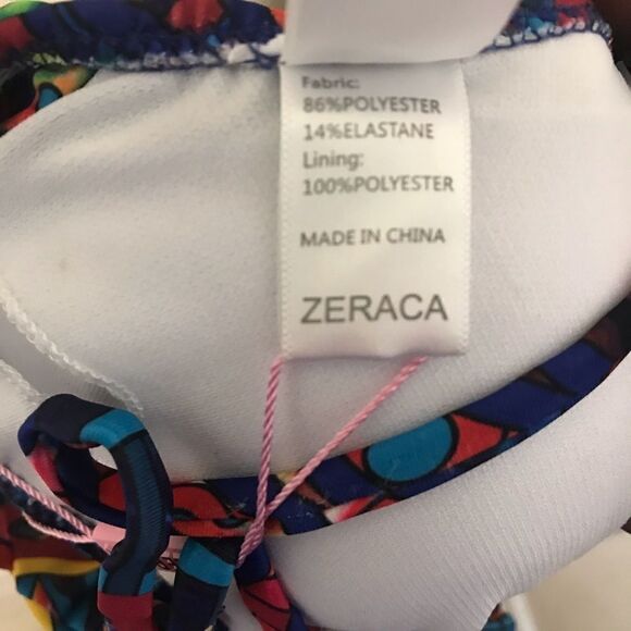 Zeraca Strap Side Bottom Halter Racerback Top - Picture 7 of 8